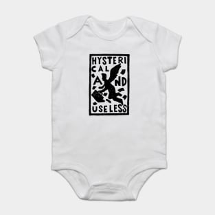 Hysterical and Useless - Let Down - Illustrated Lyrics Baby Bodysuit